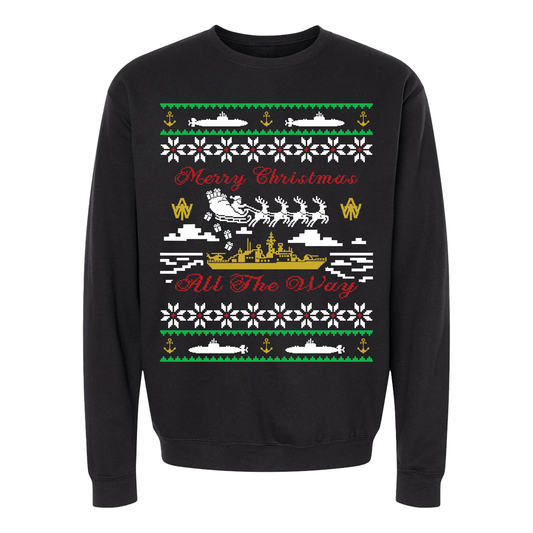 ATW Ugly Christmas Sweater - NAVY
