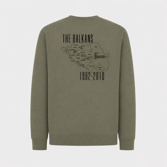 Never Forget – Balkans Crewneck