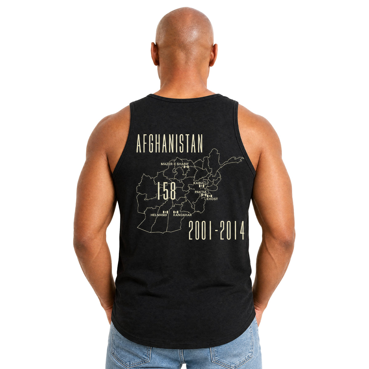 Never Forget – Afghanistan Tank Black