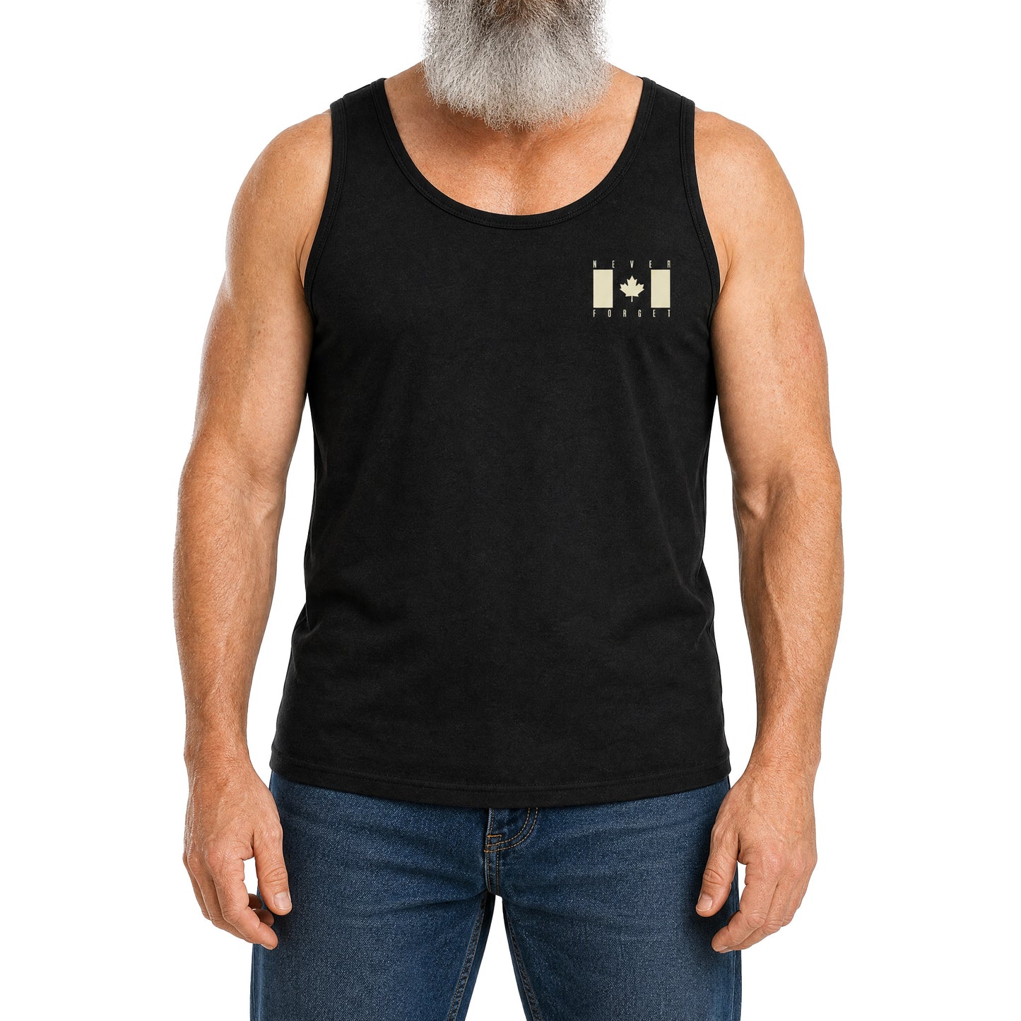 Never Forget – Balkans Tank Black