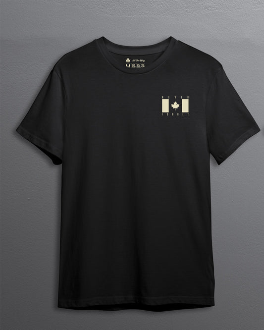 Never Forget – Balkans Short Sleeve Black