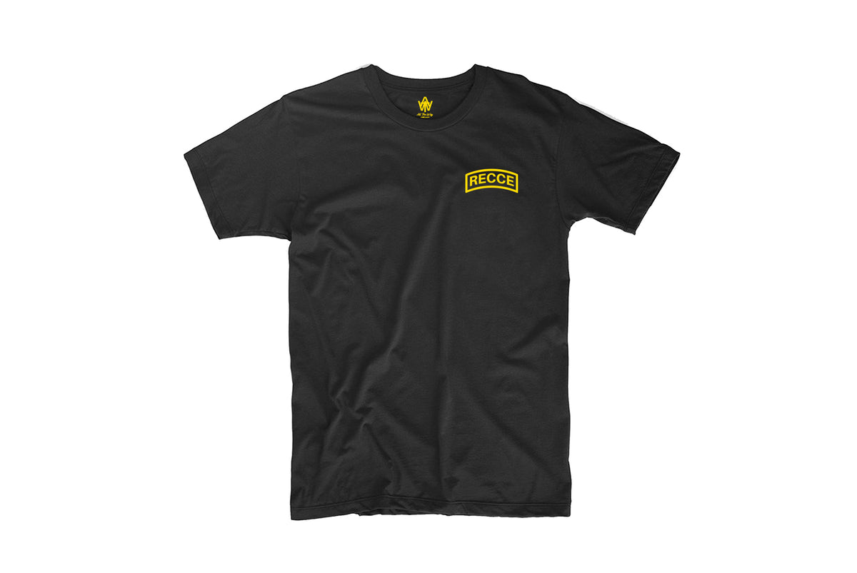 RECCE Tab T-Shirt – Black 